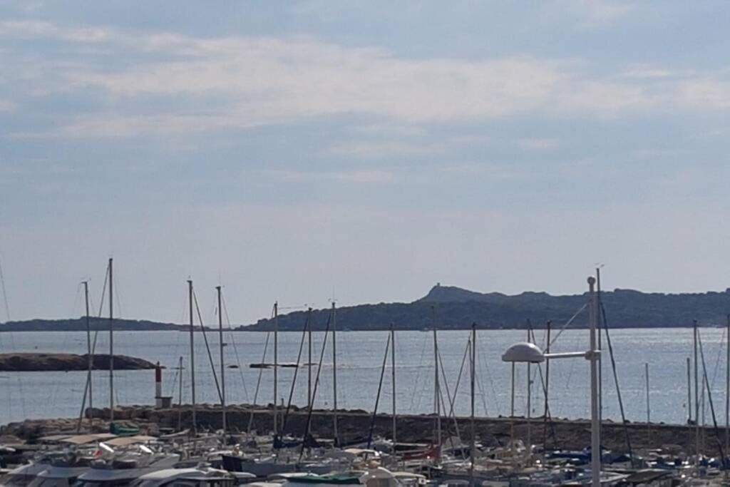T2 Magnifique Vue Mer Panoramique Six-Fours-les-Plages Exterior photo